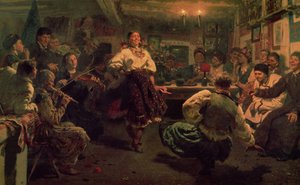 Landelijk Festival, 1881 door Ilya Efimovich Repin